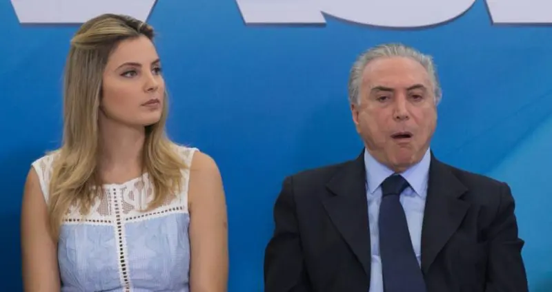 Marcela e Michel Temer