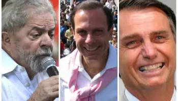 Lula, Dória e Bolsonaro: destaques na pesquisa Vox Populi