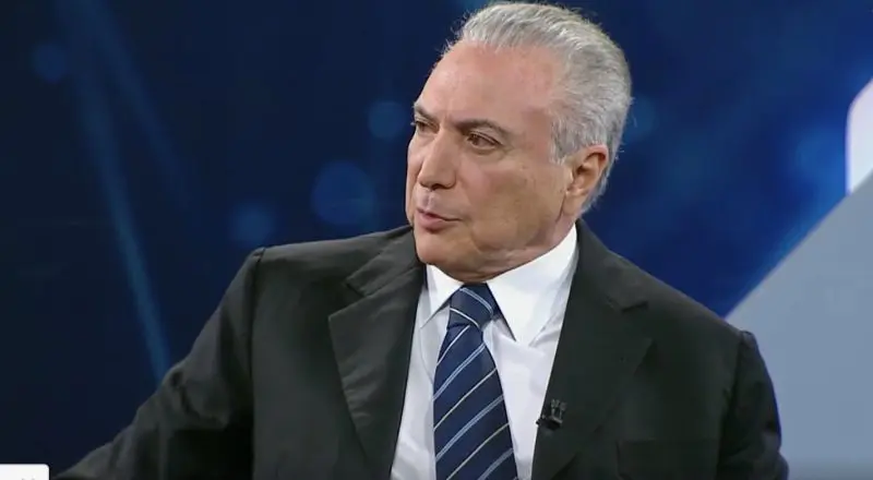 O presidente Michel Temer foi questionado sobre o as delações dos executivos da Odebrecht.