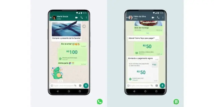 Whatsapp passa a ser utilizado para transferência de dinheiro para pagamentos e recebimentos