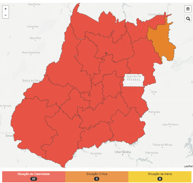 Mapa de risco - Covid-19