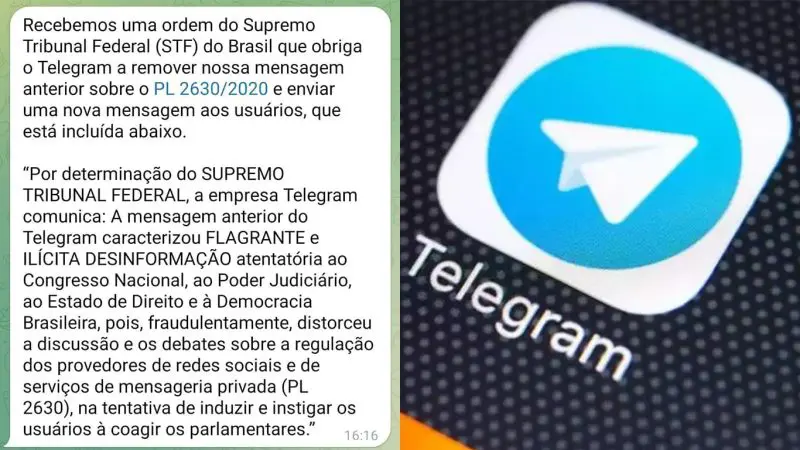 Telegram PL das fake news