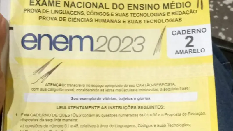 gabarito oficial enem 2023