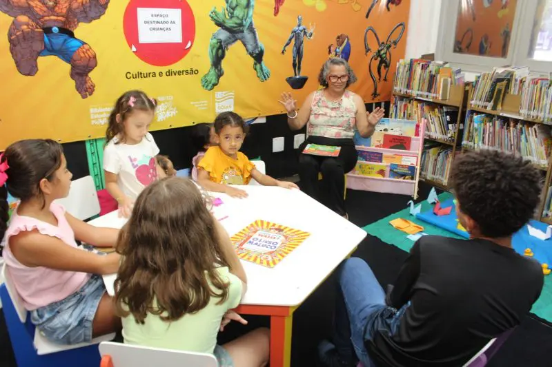 Gibiteca Jorge Braga e Cine Cultura apresentam filmes e oficinas criativas para crianças e adolescentes durante o período de recesso escolar