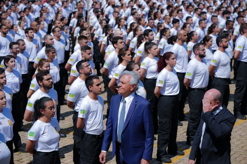 Governador reforça também os quadros da Polícia Técnico-Científica de Goiás com 38 novos auxiliares