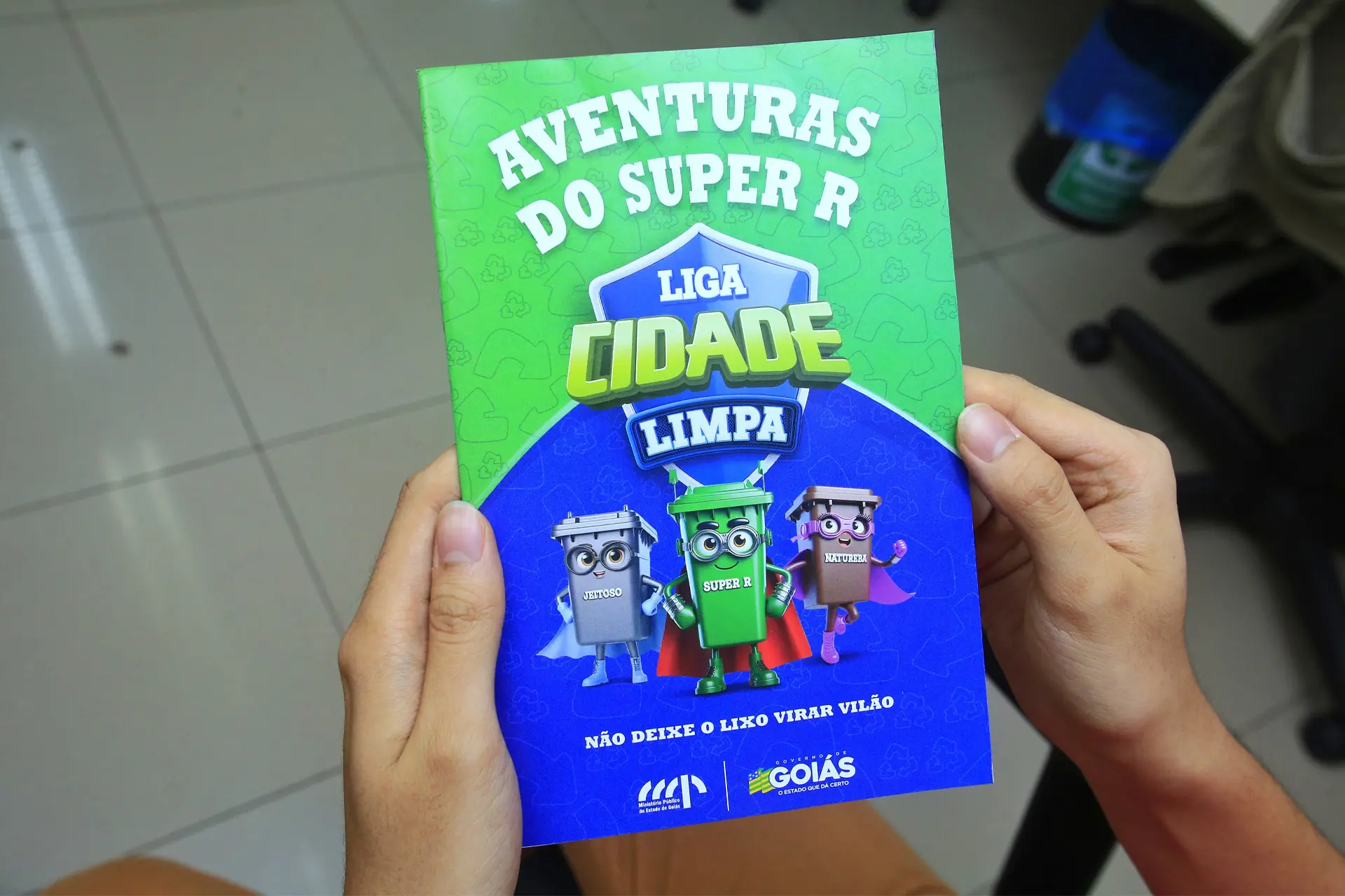 Campanha Liga Cidade Limpa é lançada em parceria entre MPGO e Governo de Goiás