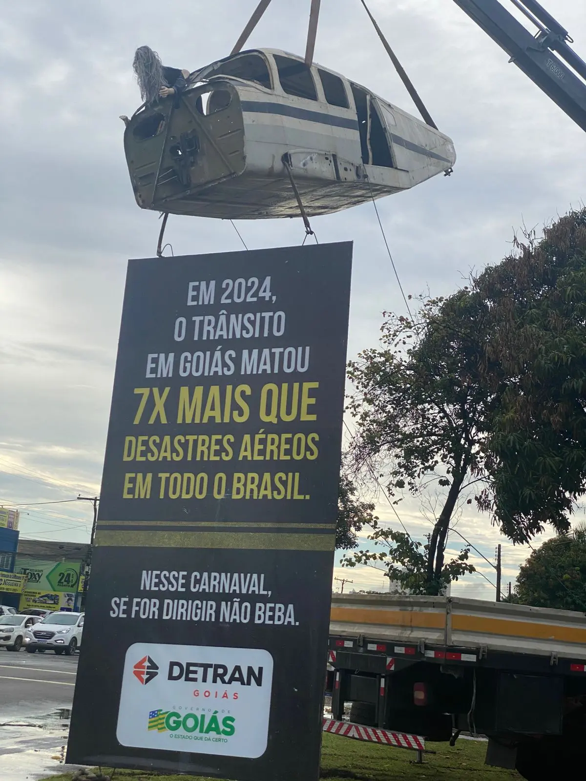 Detran-GO lança campanha impactante para reduzir acidentes no Carnaval 2025