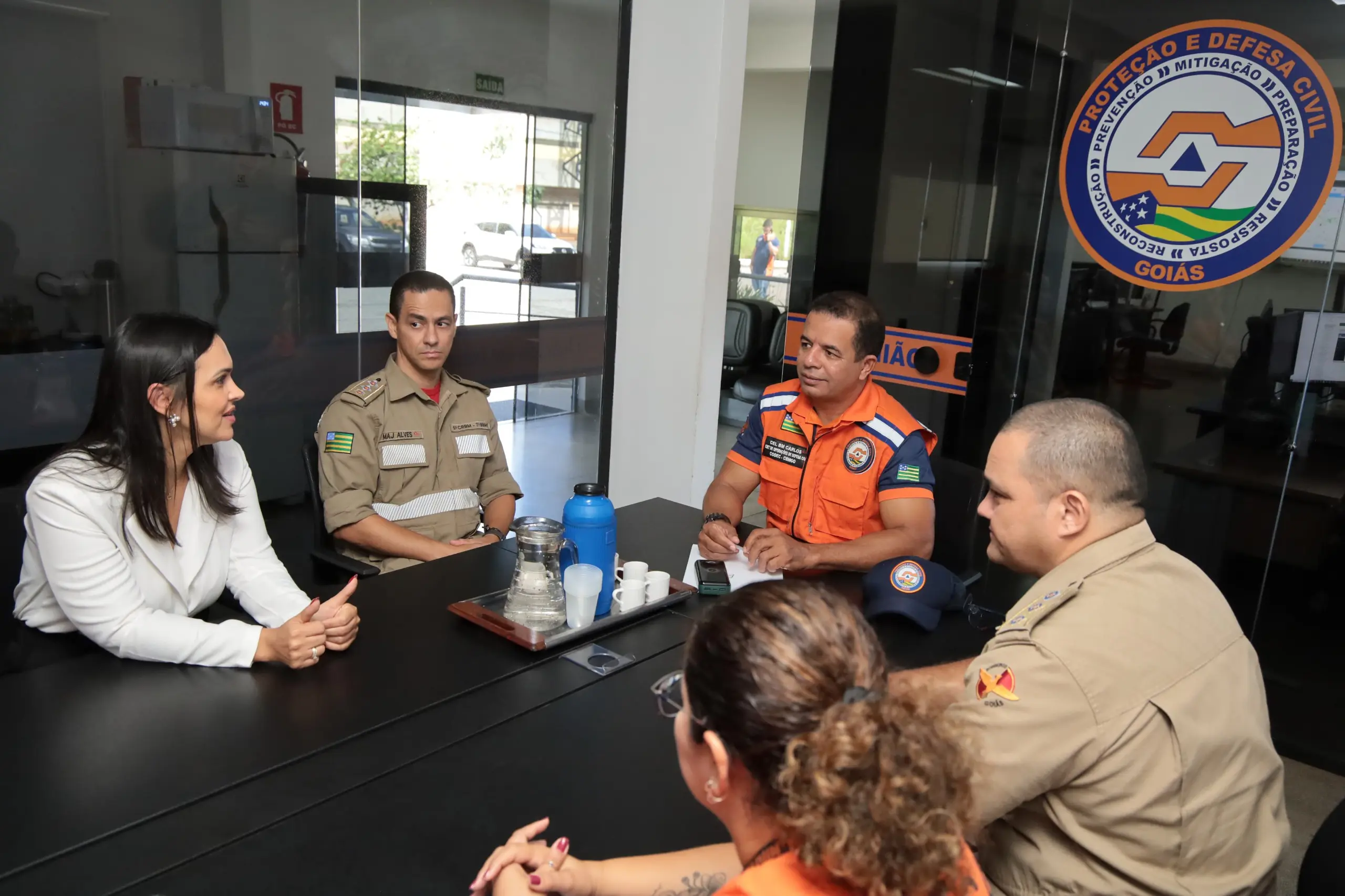 Defesa Civil busca parceria para ampliar ações em Aparecida de Goiânia