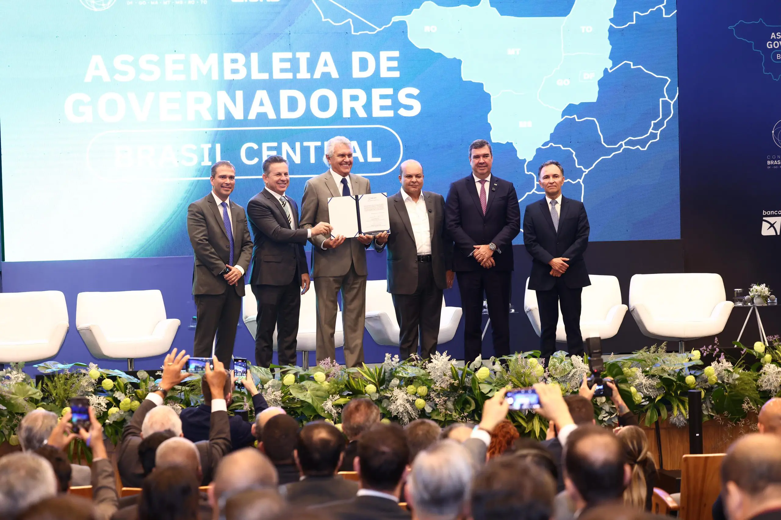 Consórcio Brasil Central continua sendo presidido por Ronaldo Caiado