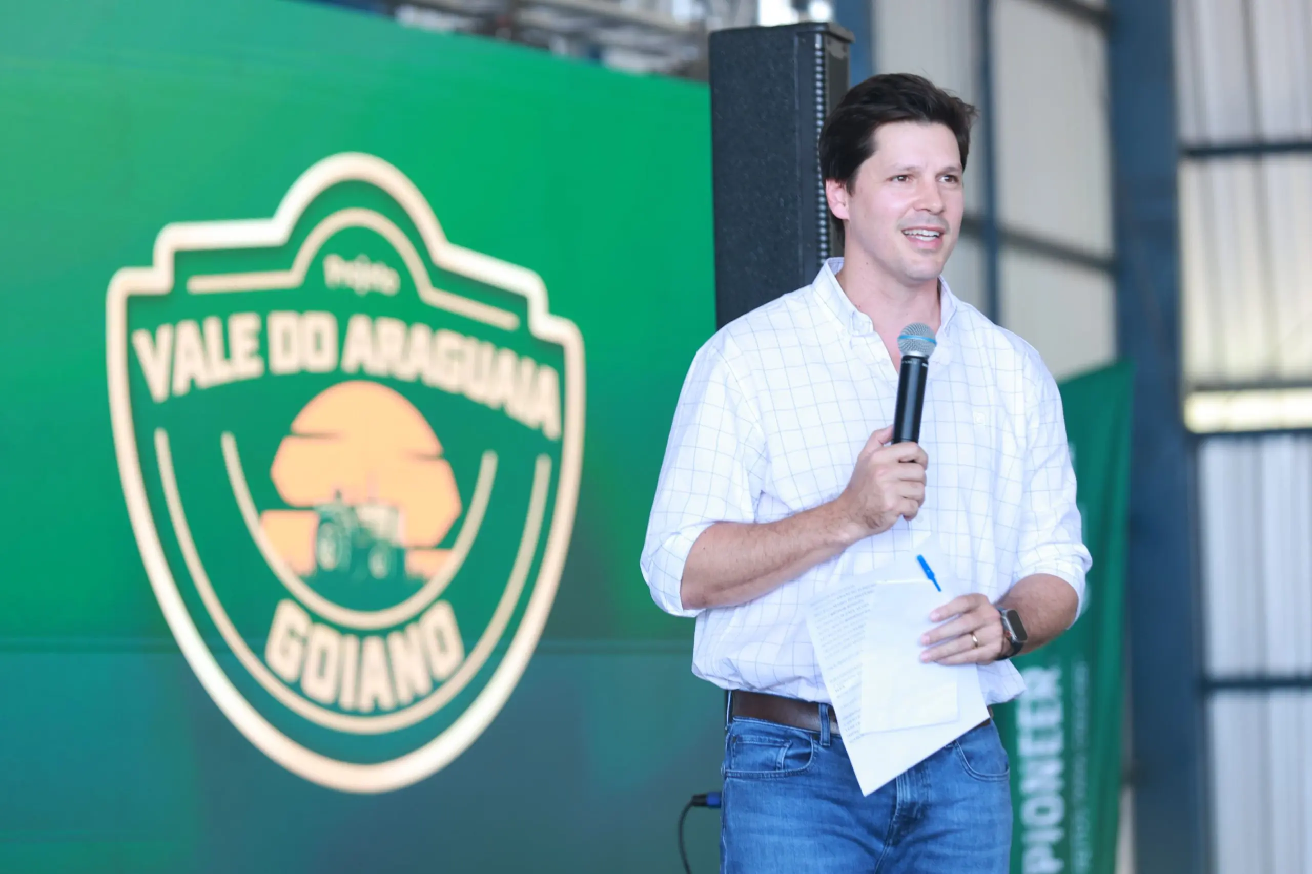 Fronteira do agronegócio do Araguaia recebe vistoria do governador Daniel Vilela