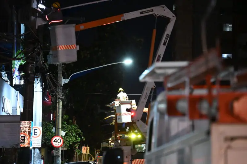 Começa a troca de iluminação por LED no Centro de Goiânia