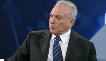 O presidente Michel Temer foi questionado sobre o as delações dos executivos da Odebrecht.