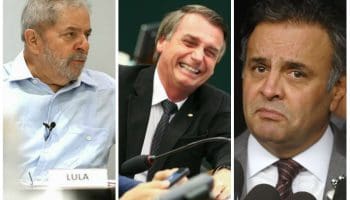 Lula, Bolsonaro e Aécio: Surpresa em MG na eleição para presidente