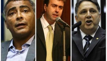 Romário, Freixo e Garotinho: líderes na estimulada