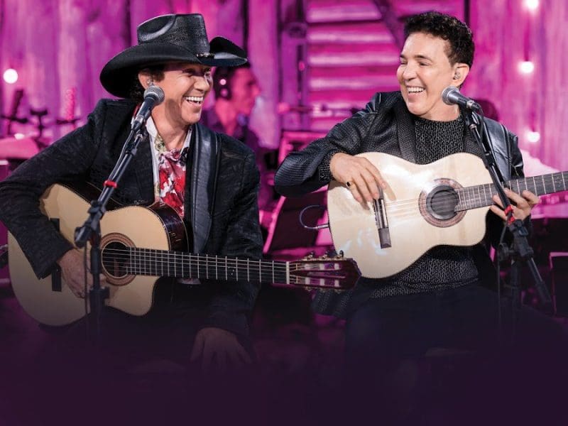 Di Paullo e Paulino cantam em live no Youtube com sucessos de 46 anos de carreira (foto divulgação)