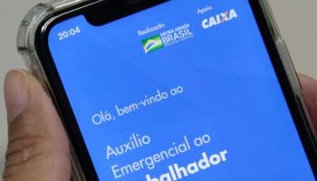 Aplicativo do auxílio emergencial. Foto: Agência Brasil