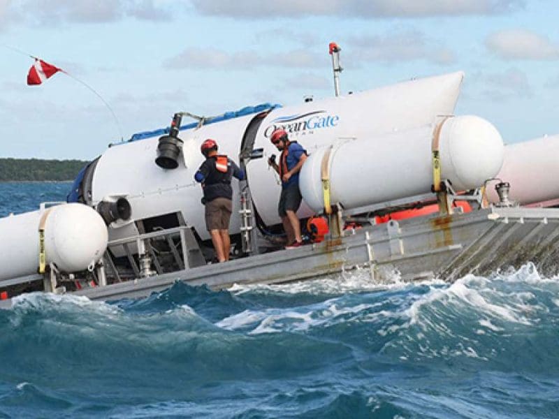 Submarino desaparecido