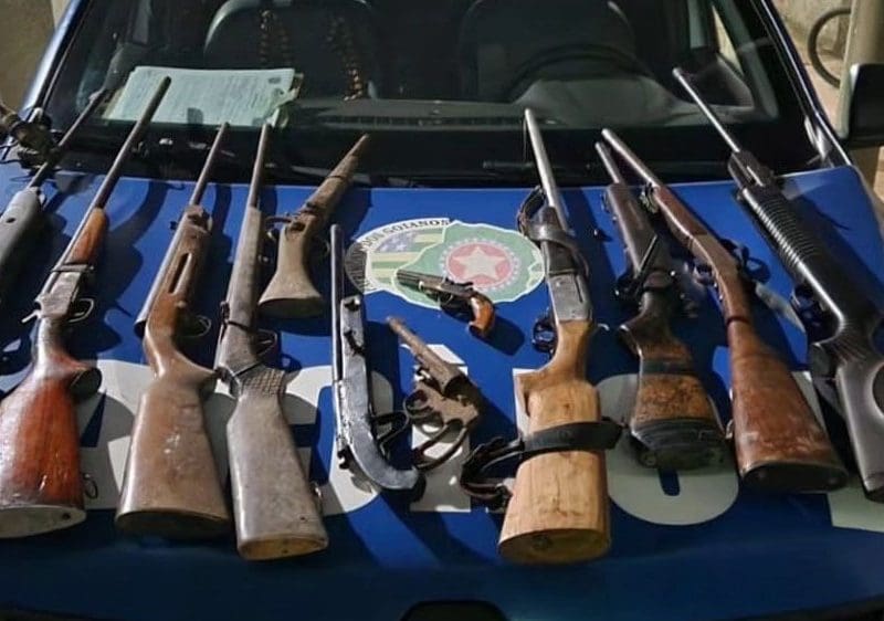 fábrica de armas clandestinas em Goiânia