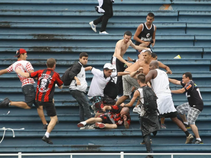 violência evento esportivos