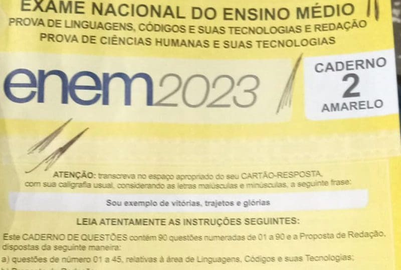 gabarito oficial enem 2023
