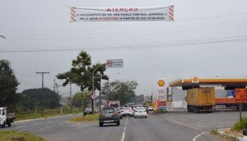 Prefeitura de Aparecida realiza obras no trecho da Avenida São Paulo próximo à BR-153 serão instalados dois novos retornos