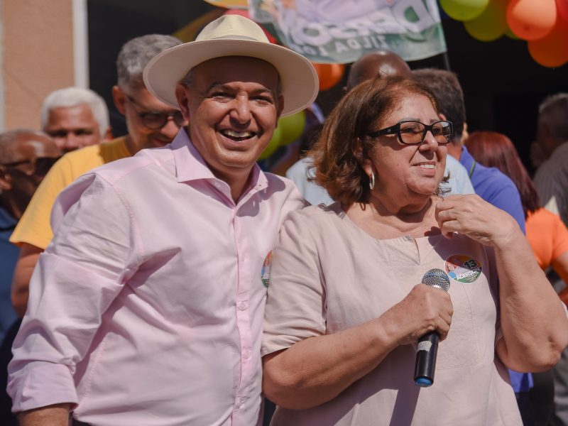 “É essa coligação que sabe fazer uma política séria com respeito a homens e mulheres”, diz Aderson Gouvea durante abertura do comitê na Cidade de Goiás