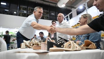 Candidato a prefeito de Goiânia visitou a 19ª edição da Feira Goiâniacal e defendeu parceria para multiplicar eventos de empreendedorismo na capital