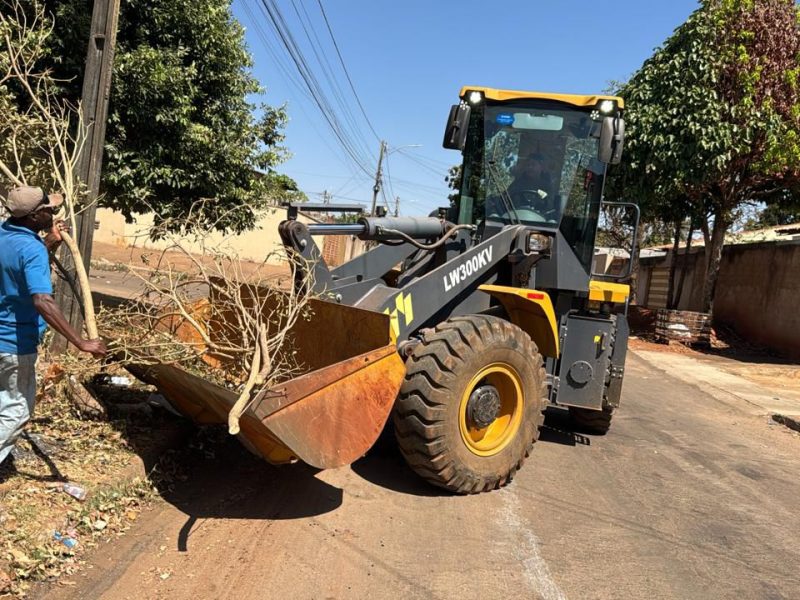 Frentes de Trabalho atuam nos setores Pontakayana e Jardim Califórnia na região leste de Trindade