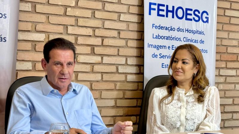 “Saúde não é despesa, é investimento”, afirma Vanderlan Cardoso em bate-papo com prestadores de serviços da saúde