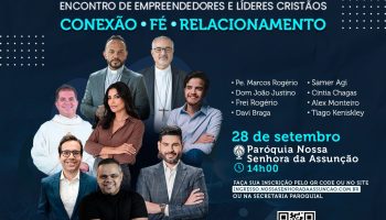 Encontro de Empreendedores e Líderes Cristãos reunirá centenas de pessoas neste sábado, 28, em Goiânia