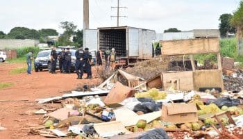 Operação Aparecida Limpa faz nova apreensão em flagrante de descarte irregular de entulho