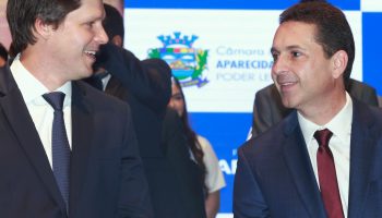 Daniel Vilela reforça continuidade do legado de Maguito em cerimônia de posse do prefeito de Aparecida de Goiânia