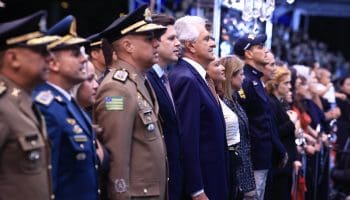 Caiado destaca qualificação da PM goiana na formatura de 105 novos cadetes