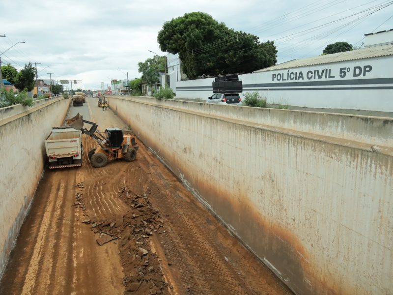 Obras no Viaduto do Papillon Park já começaram