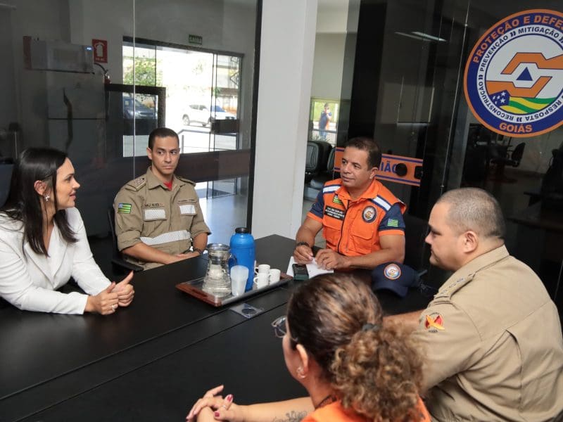 Defesa Civil busca parceria para ampliar ações em Aparecida de Goiânia