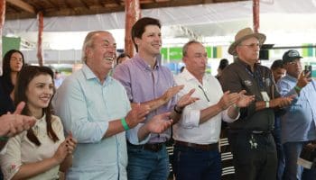 Daniel Vilela abre colheita da safra de soja 2024/2025