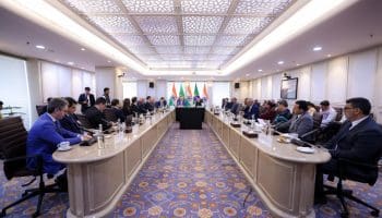 Na Índia Caiado destaca ações na área de tecnologia, inovação, IA e combustíveis renováveis