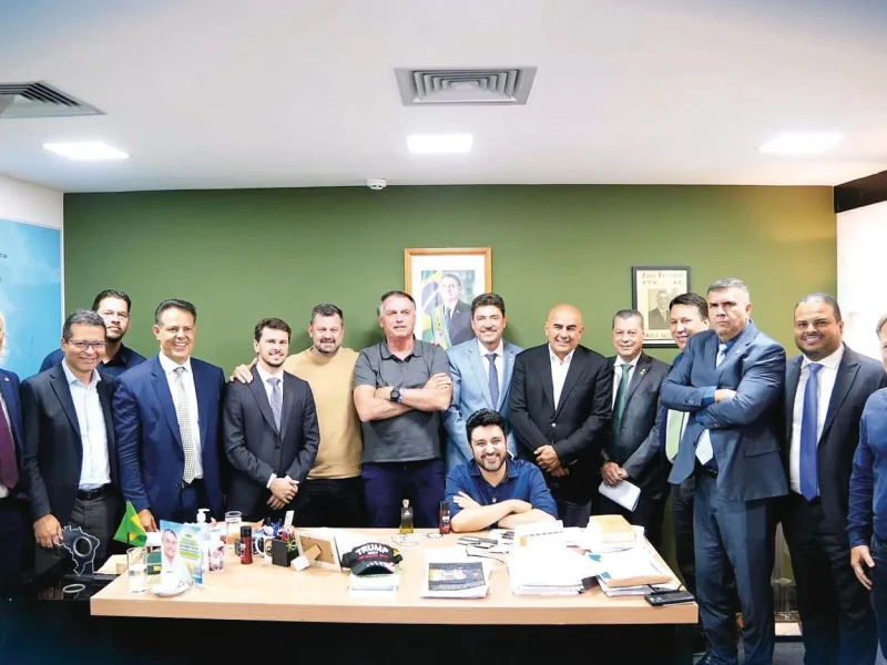 PL de Goiás se reúne com Bolsonaro em busca de unidade. Foto Divulgação