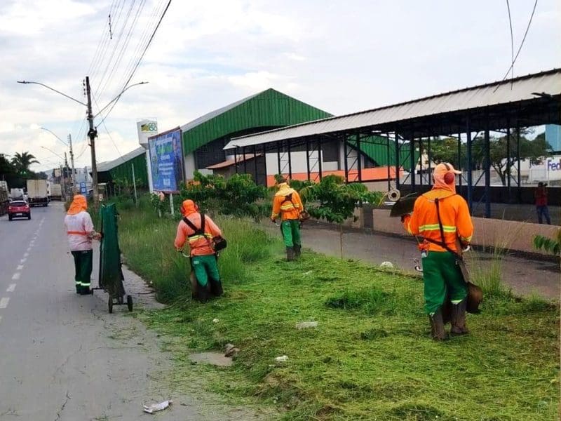 Jardim Guanabara recebe ações de limpeza em comemoração dos 72 anos do bairro