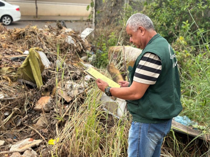Prefeitura de Goiânia intensifica vistorias em lotes baldios para combater escorpiões