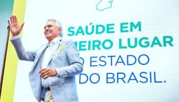 Caiado participa de mobilização histórica para avanços no SUS em Goiás