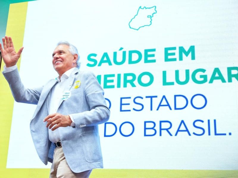Caiado participa de mobilização histórica para avanços no SUS em Goiás