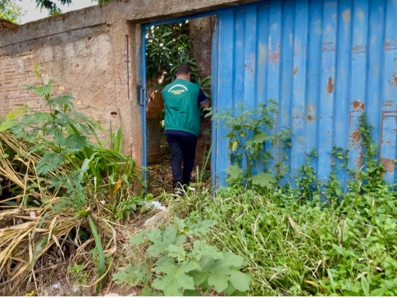 Vistoria encontra 32 focos de dengue em imóveis abandonados em Goiânia