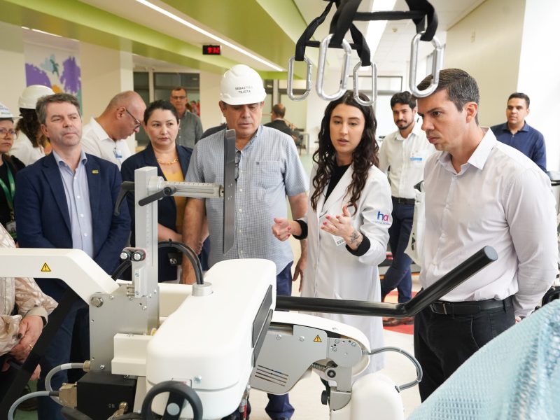 TCE vistoria obras do Complexo Oncológico de Referência do Estado de Goiás (Cora)
