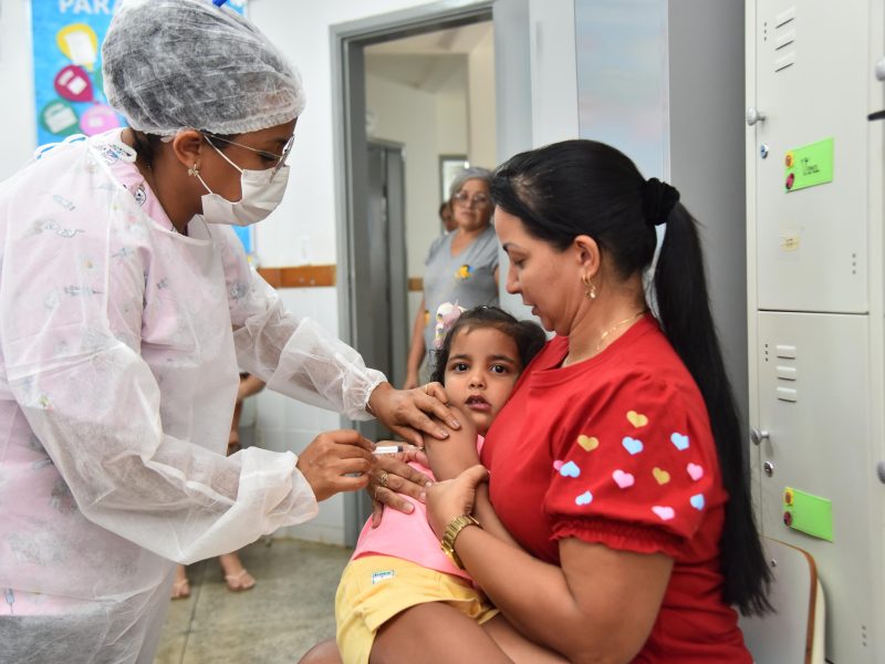 Com 20 CMEIs já visitados, Prefeitura de Aparecida entra na reta final da vacinação escolar itinerante