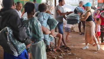 Começa a distribuição de cobertores pela prefeitura de Aparecida de Goiânia