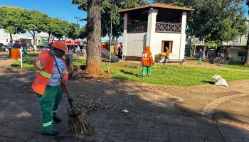 Comurg revitaliza praças de Campinas e reforça limpeza da cidade