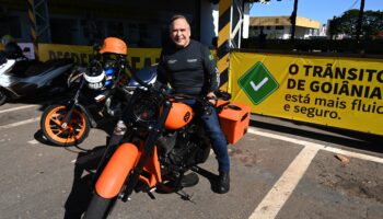 “Trânsito precisa ser lugar de paz e respeito”, diz Mabel ao participar da 5ª edição do passeio motociclístico pelo Maio Amarelo