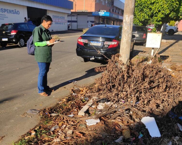 5 mil notificações administrativas aplicadas por descarte irregular de lixo em Goiânia
