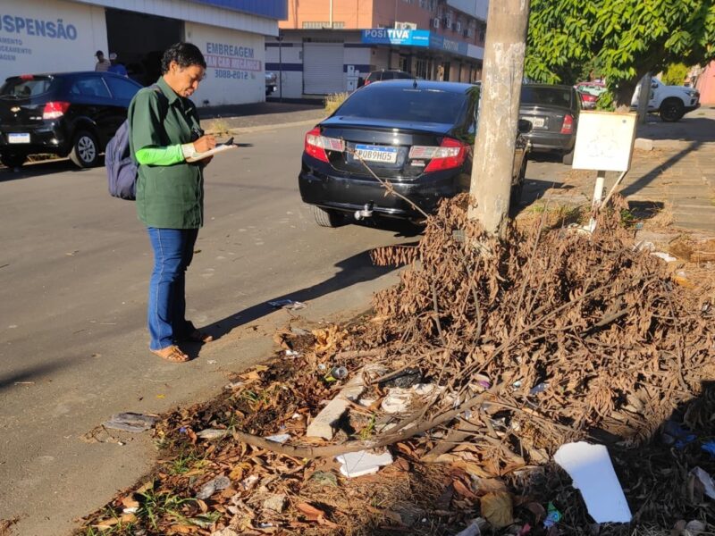 5 mil notificações administrativas aplicadas por descarte irregular de lixo em Goiânia